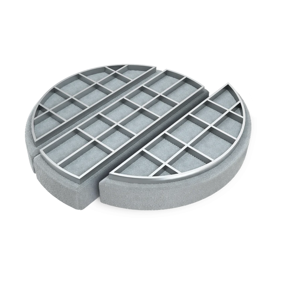 metal knitted wire mesh component for mist eliminator knitted wire mesh separator internal system