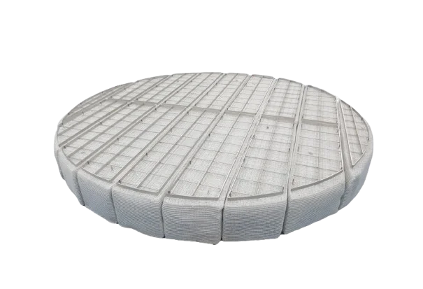 non-metal knitted wire mesh component for mist eliminator knitted wire mesh separator internal system
