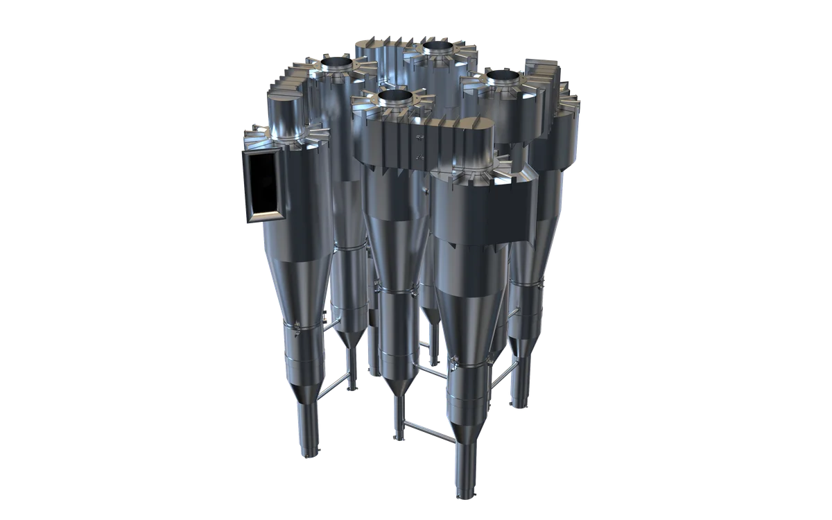 Multi Cyclone - Image 03 multi cyclone component for mist eliminator cyclone separator internal system
